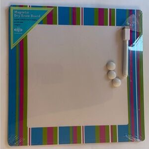 New View 12” x 12” Metal Magnetic Dry-Erase Board